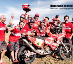 Podium HIMOINSA Racing Team Dakar 2017